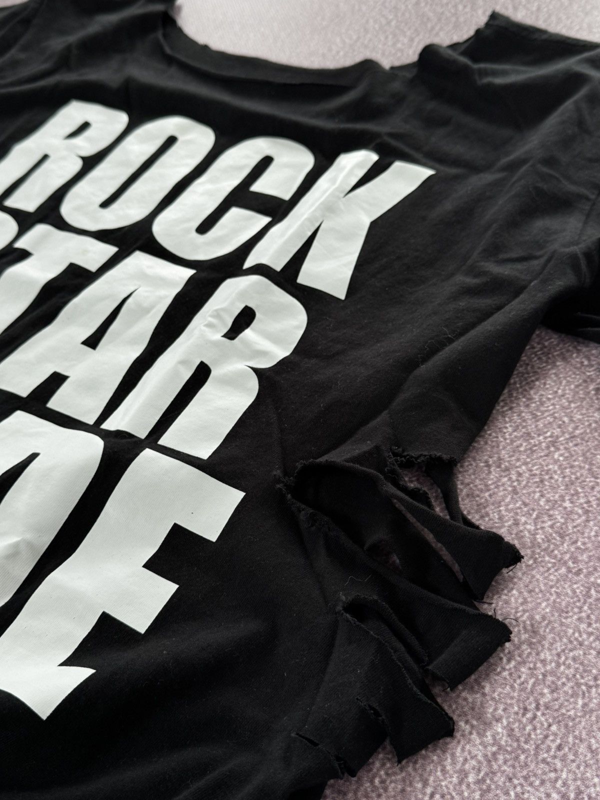 Hysteric Glamour Hysteric Glamour Vibe Y2K Distressed Rock Tank Top Size L / US 10 / IT 46 - 8 Thumbnail