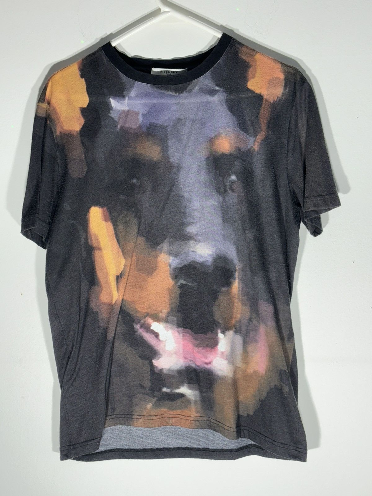 Givenchy Riccardo Tisci T Shirt SS2012 Givenchy Black Rottweiler 