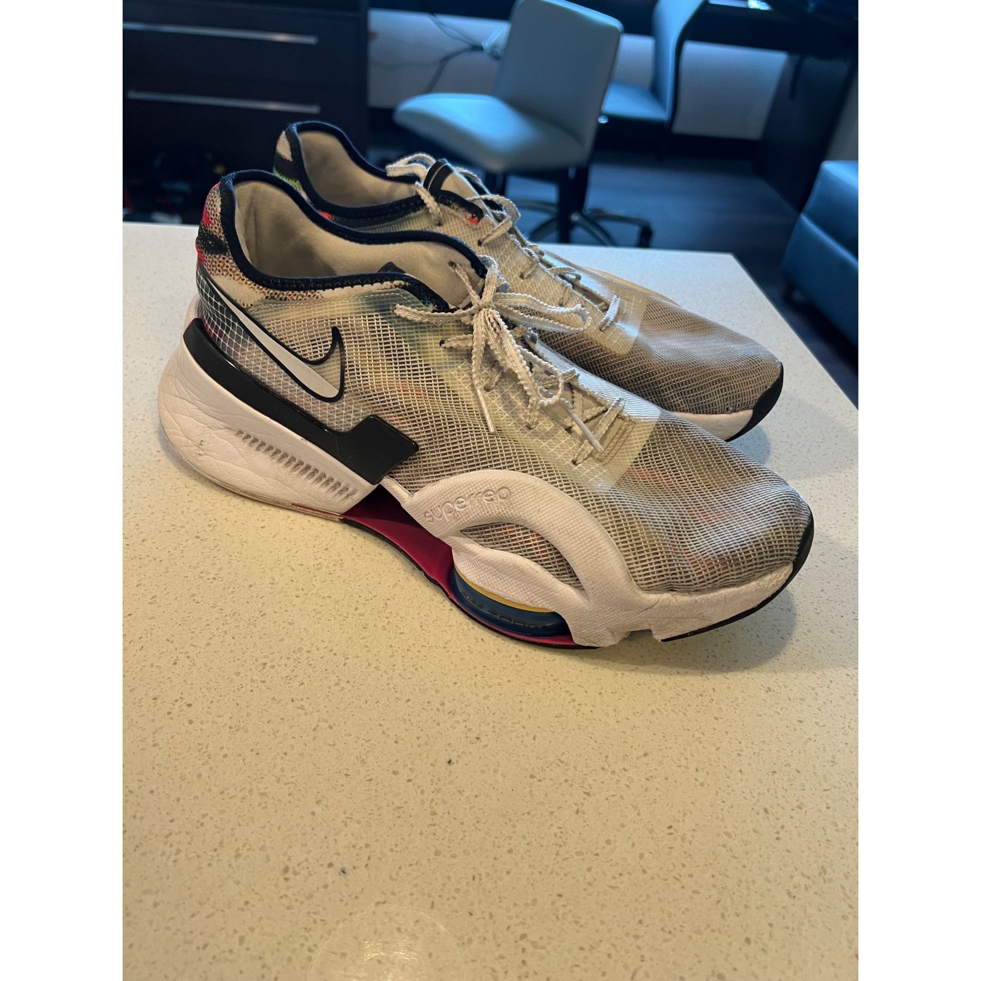 Nike Nike Air Zoom SuperRep 3 'White Photo Blue' Shoes - Size 11 Size US 11 / EU 44 - 5 Thumbnail