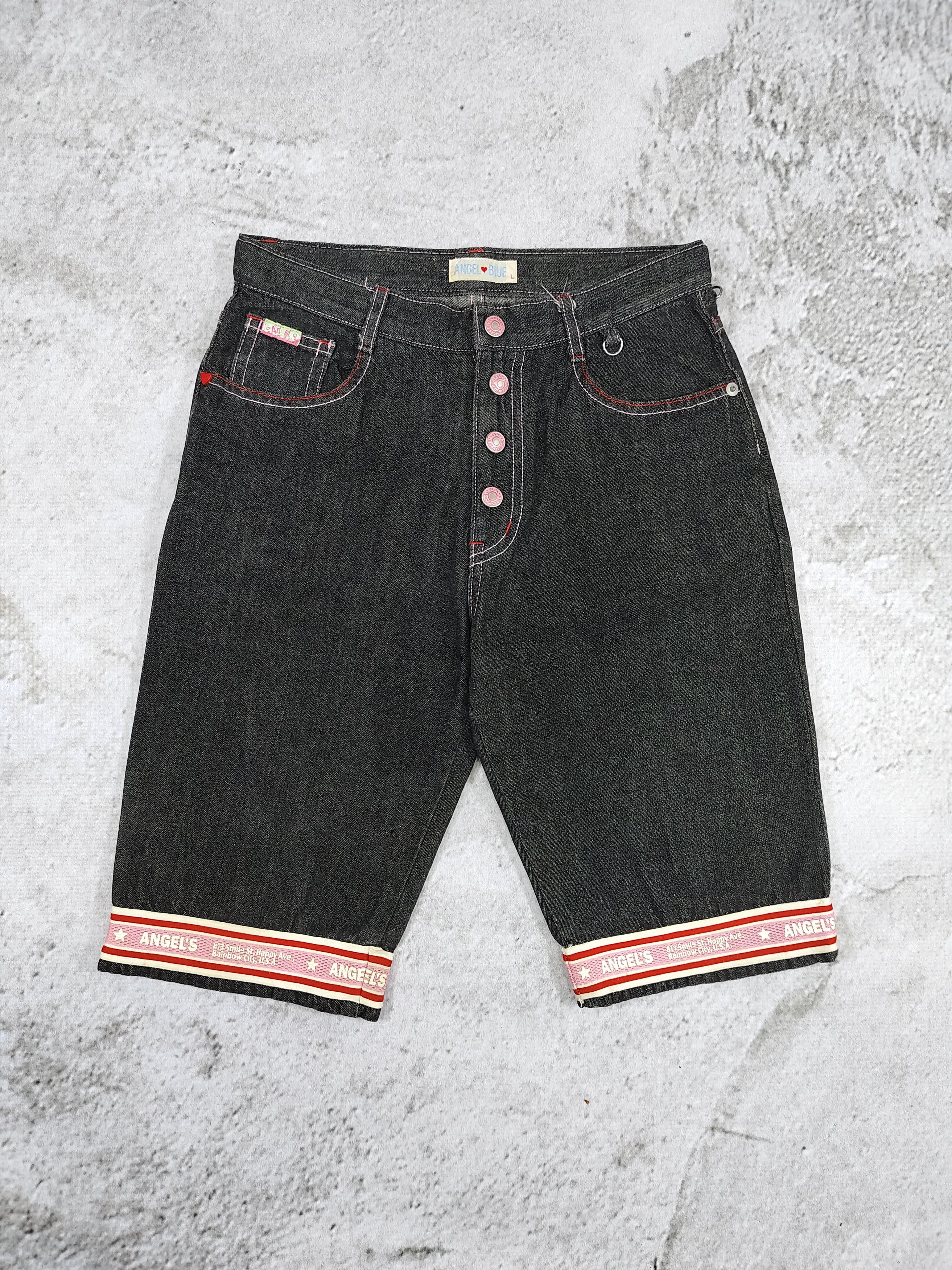 Angel Blue 2000s Angel Blue❤️‍🔥Y2K Japanese Archive Denim Shorts Size 28" / US 6 / IT 42 - 1 Thumbnail