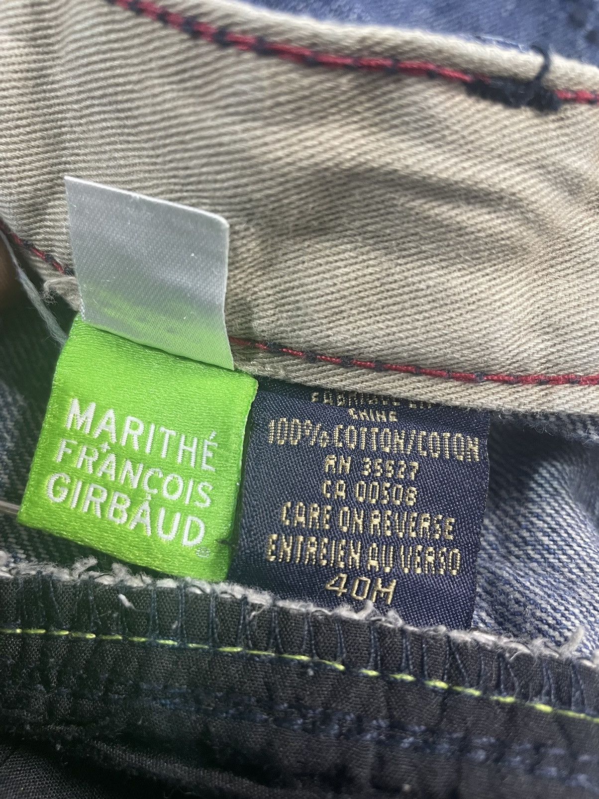 Marithe + Francois Girbaud Marithe Francois Girbaud Baggy Jeans Size US 40 / EU 56 - 9 Thumbnail