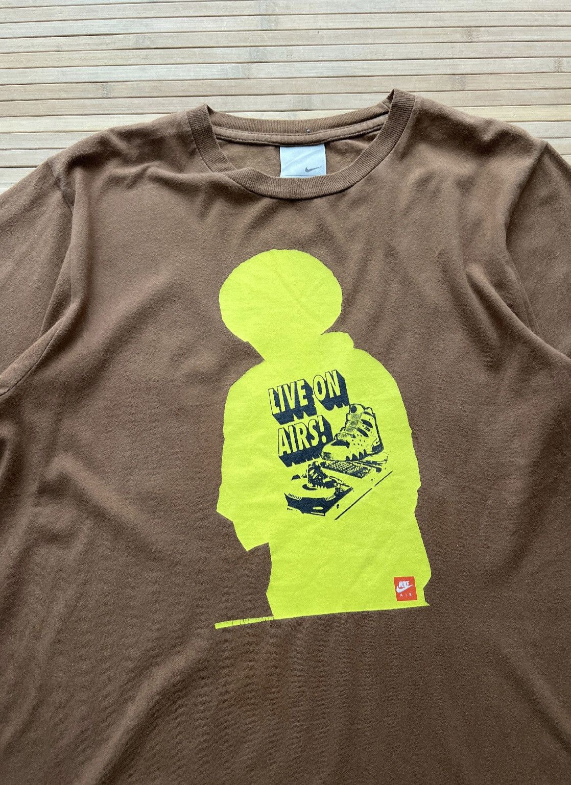Obey Nike Live One Airs 2000s Tee Size US M / EU 48-50 / 2 - 2 Thumbnail