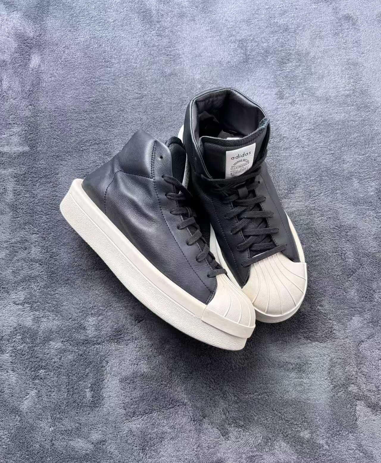 Rick Owens Rick Owens Collab Black Lowtop Sneakers 42 Men Size US 9 / EU 42 - 1 Thumbnail