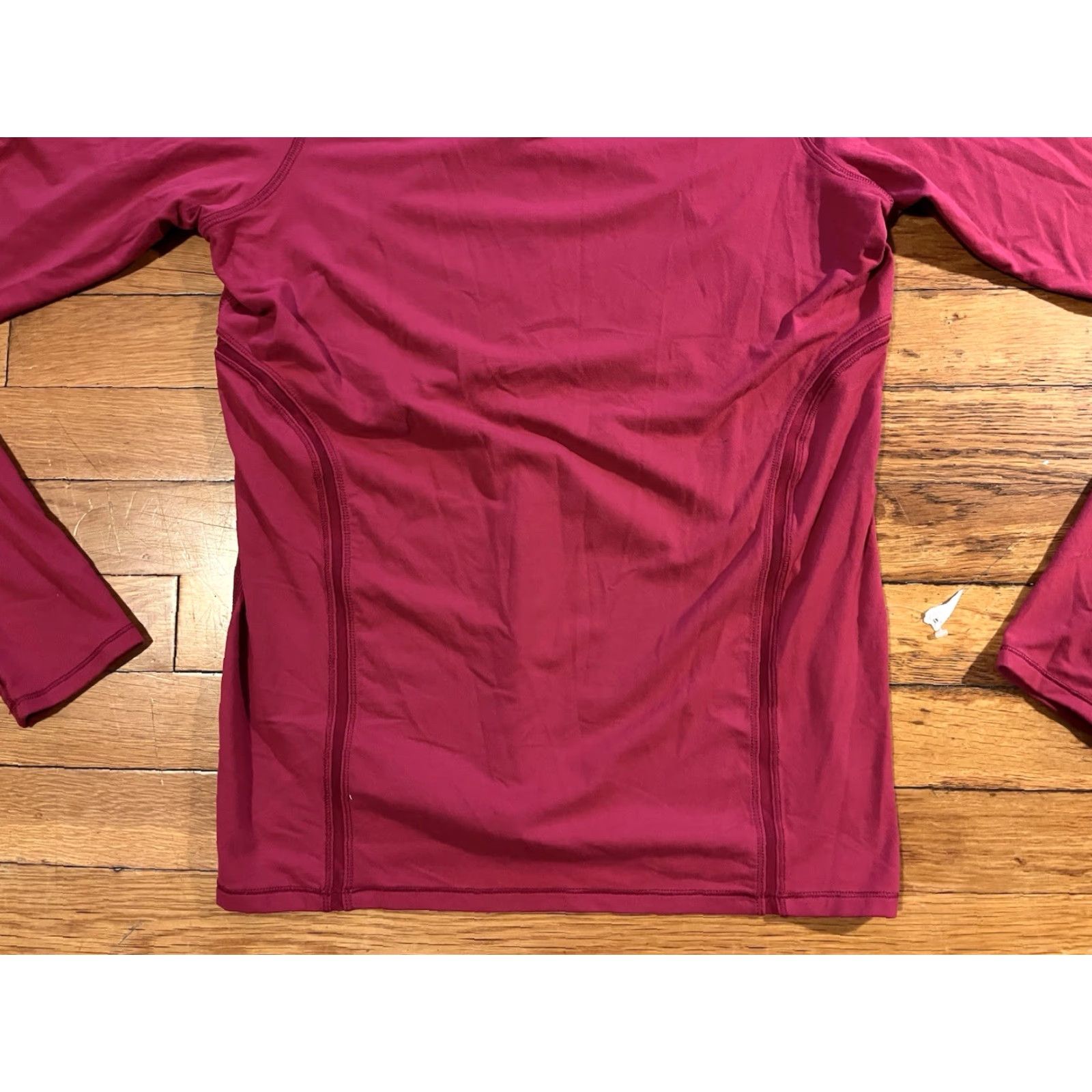 Lululemon Lululemon Align And Define Long Sleeve Tee Shirt Women’s 8 Berry Rumble Size M / US 6-8 / IT 42-44 - 3 Thumbnail