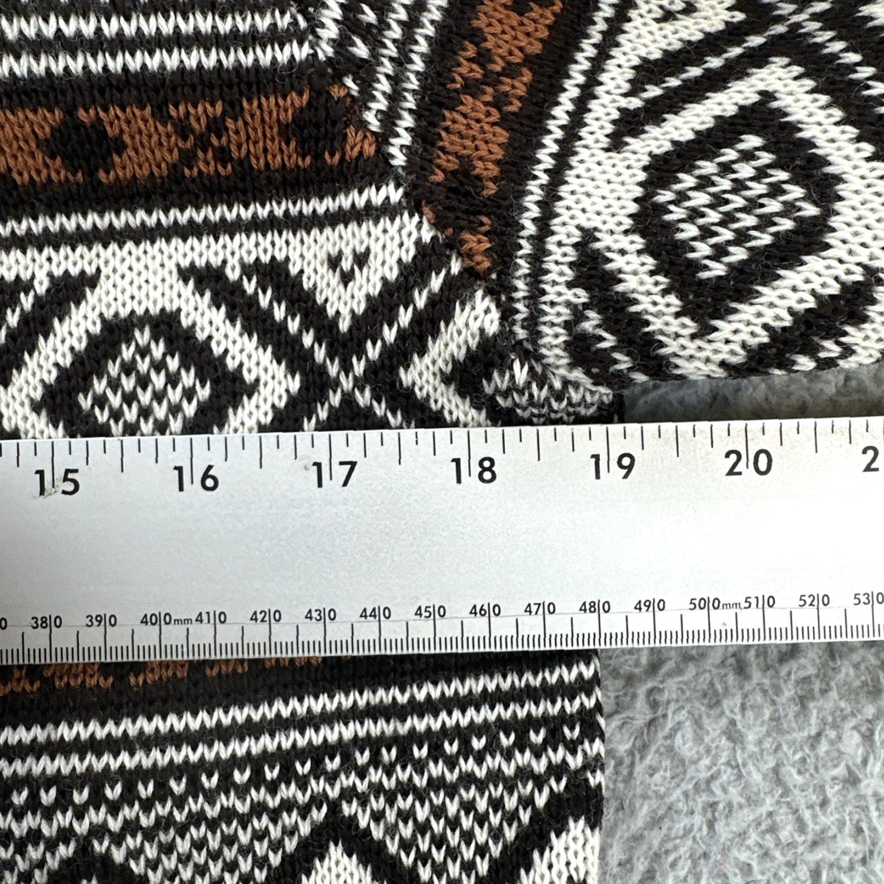 Vintage VINTAGE Tundra Mens Large Virgin Wool Button Up Cardigan Sweater Made In Canada Size US L / EU 52-54 / 3 - 7 Thumbnail