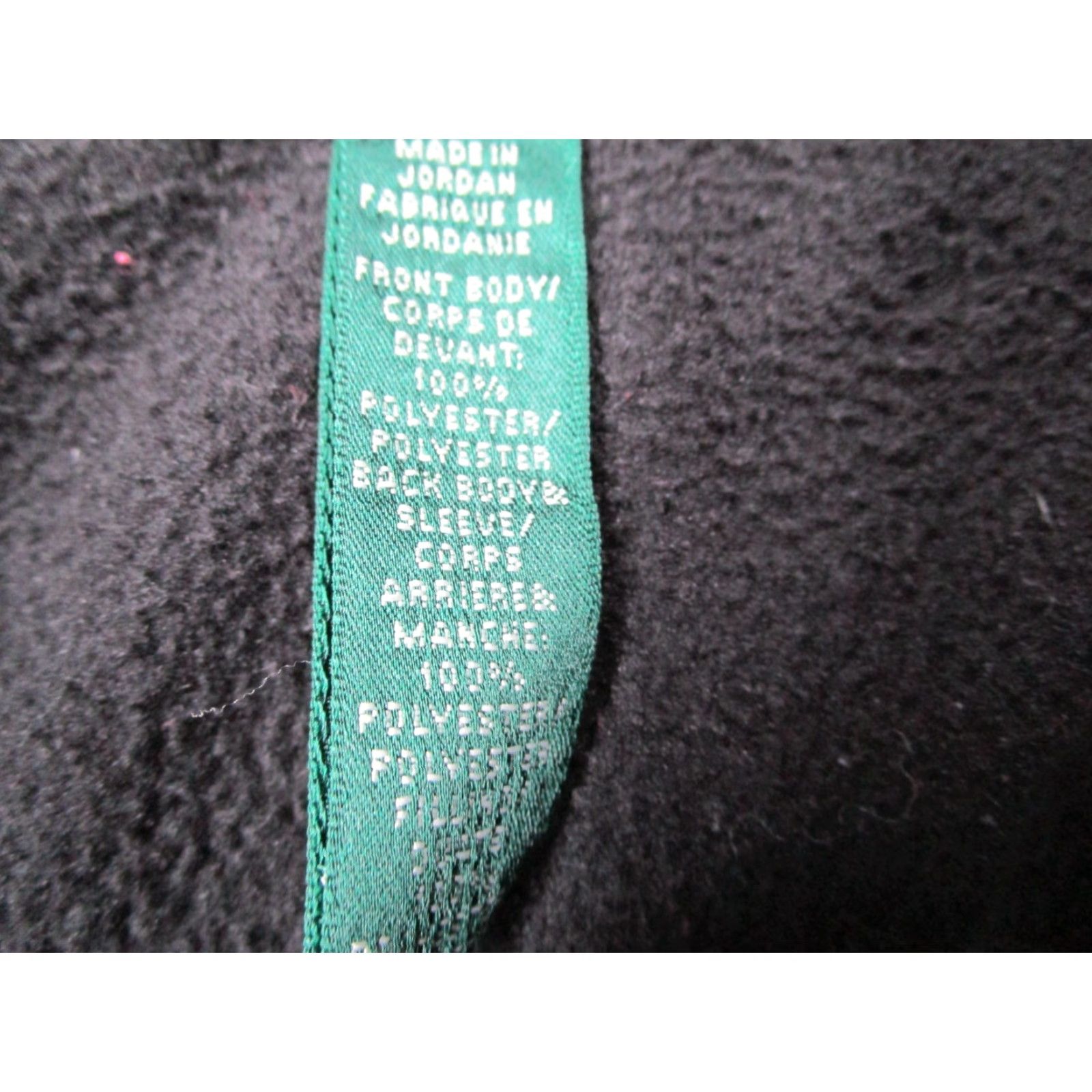 Ralph Lauren LAUREN RALPH LAUREN Jacket Women Large Black Fleece Puffer Full Zip Aztec Size L / US 10 / IT 46 - 4 Thumbnail