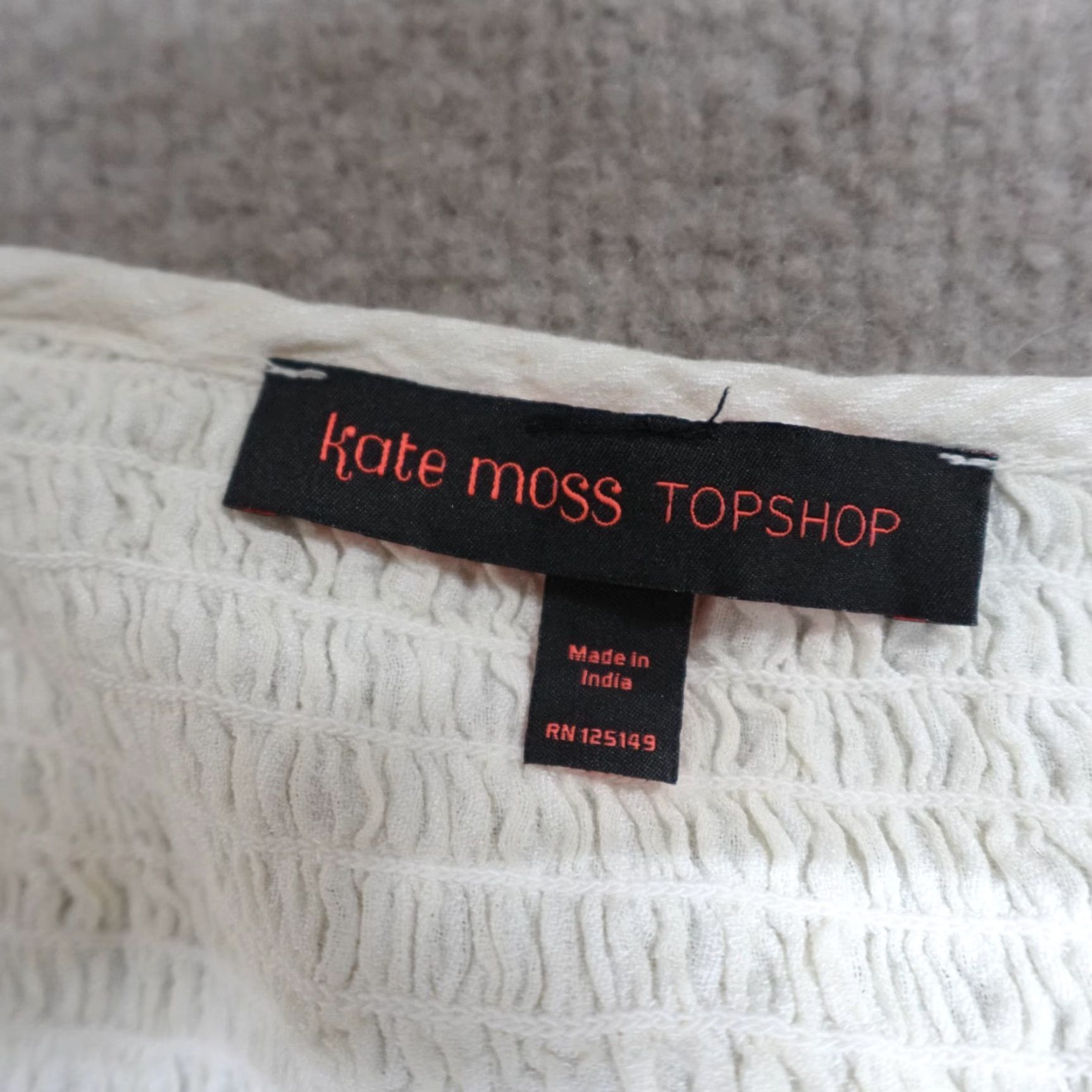 Topshop Topshop Kate Moss Womens Dress 6 Beige Sequin Boho Festival Sundress Casual Party/Cocktail Women Girls Mens Size M / US 6-8 / IT 42-44 - 6 Thumbnail
