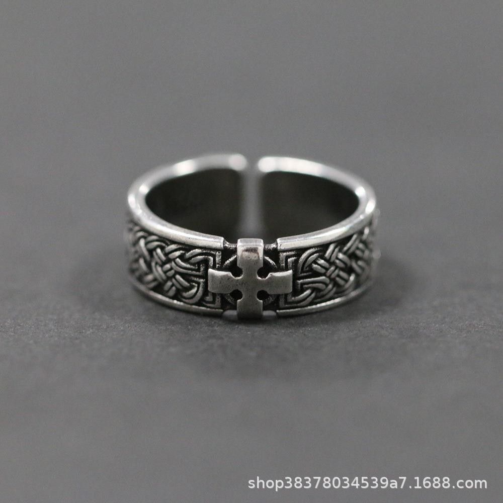 Jewelry Rare Jewelry Rings Open Size Chrome Ring (Size 7-13) Size ONE SIZE - 4 Thumbnail