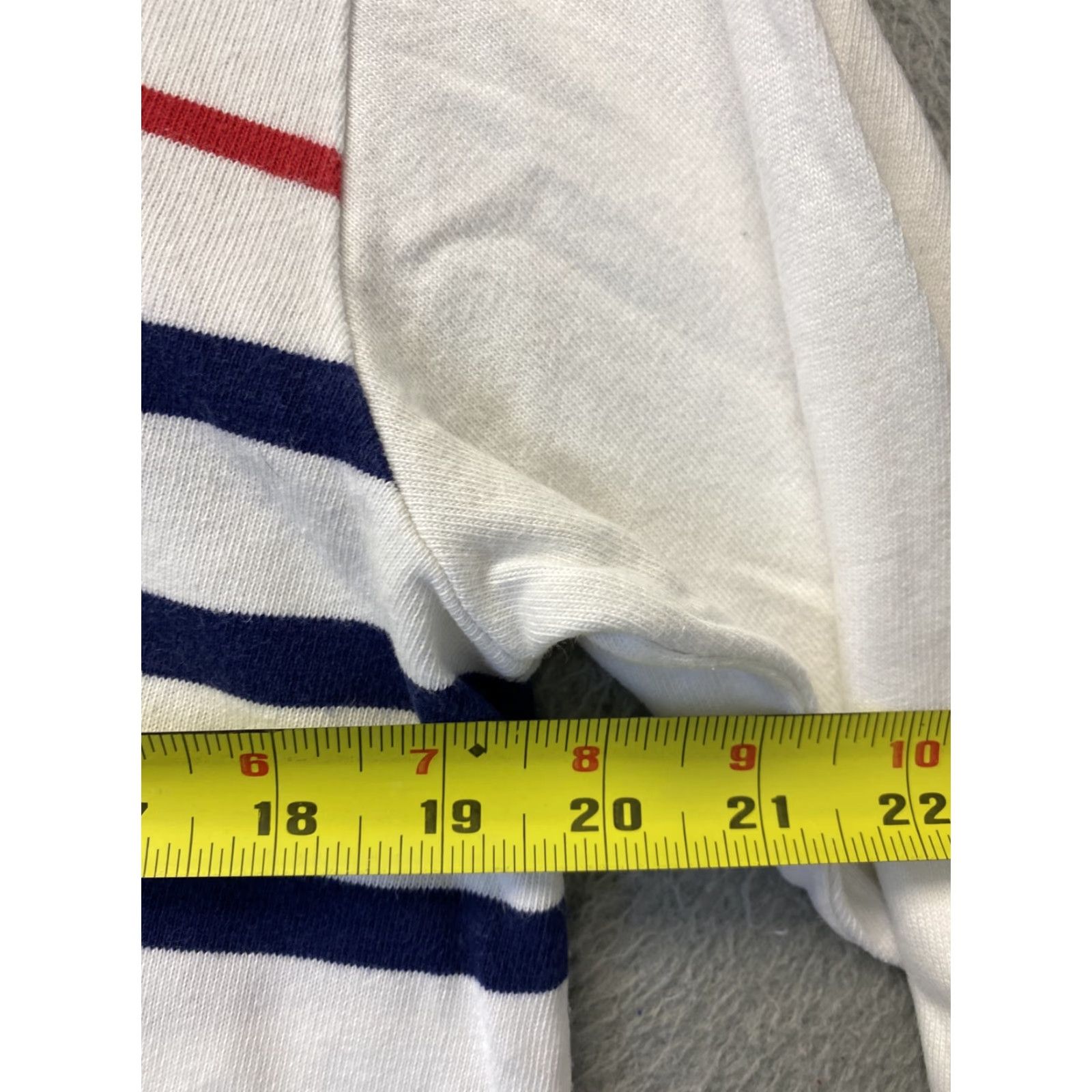 Pendleton Vintage Pendleton Essentials Henley Top Women’s M Red White Blue /100-34 Size M / US 6-8 / IT 42-44 - 4 Thumbnail