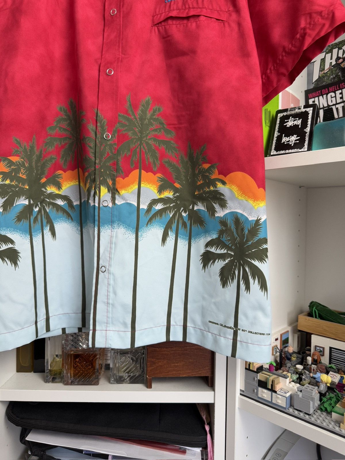 Quiksilver × Vintage Vintage 90s Quiksilver baggy Hawaii shirt XL surf skate y2k Size US XL / EU 56 / 4 - 5 Thumbnail