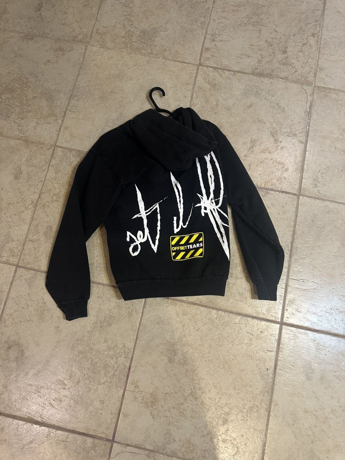 DENIM TEARS Off-Set x Denjm Tears set it off hoodie black Size US S / EU 44-46 / 1 - 2 Thumbnail