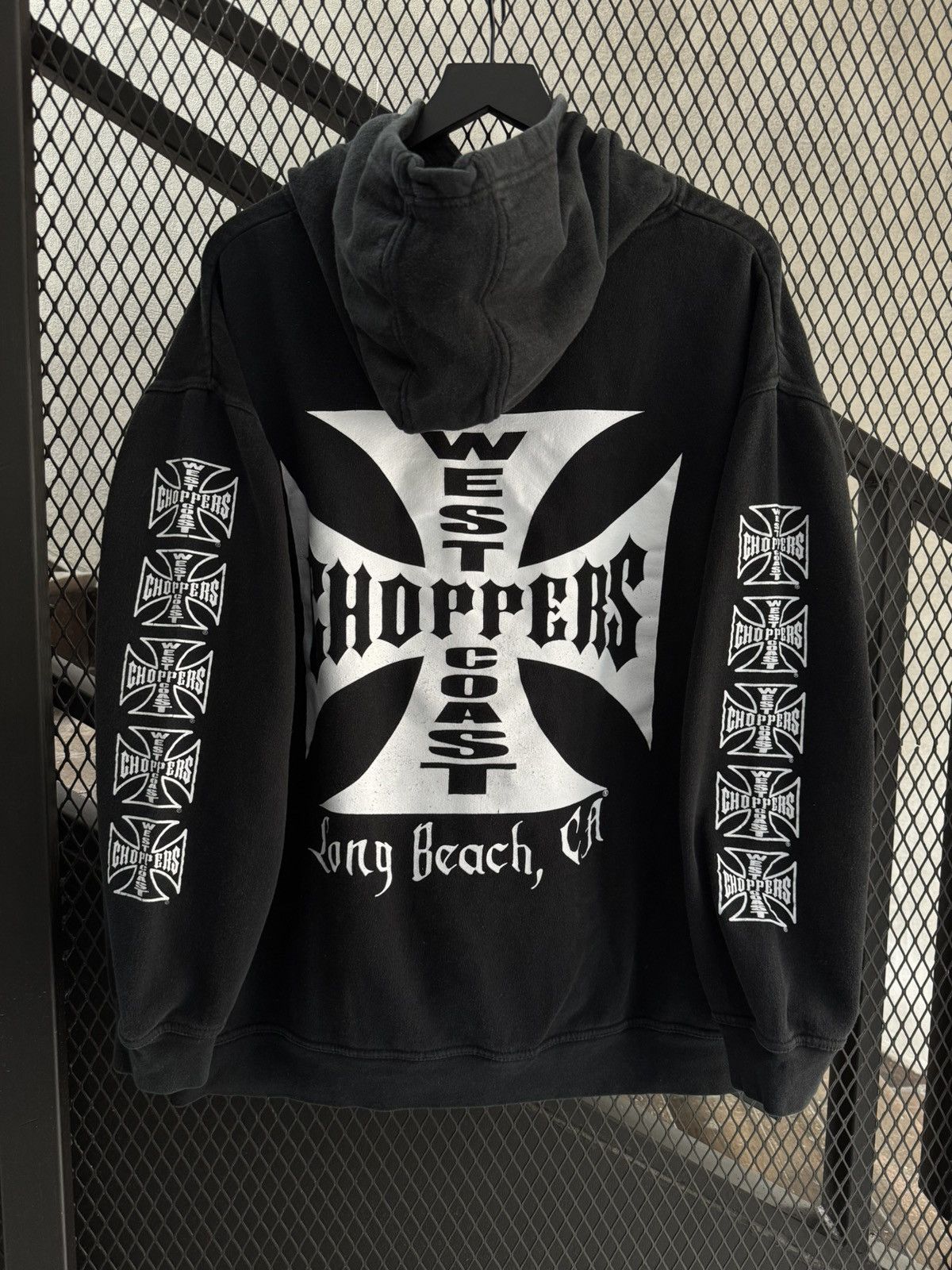 West Coast Choppers Vintage 1990s West Coast Choppers Hoodie OG Size US L / EU 52-54 / 3 - 6 Thumbnail