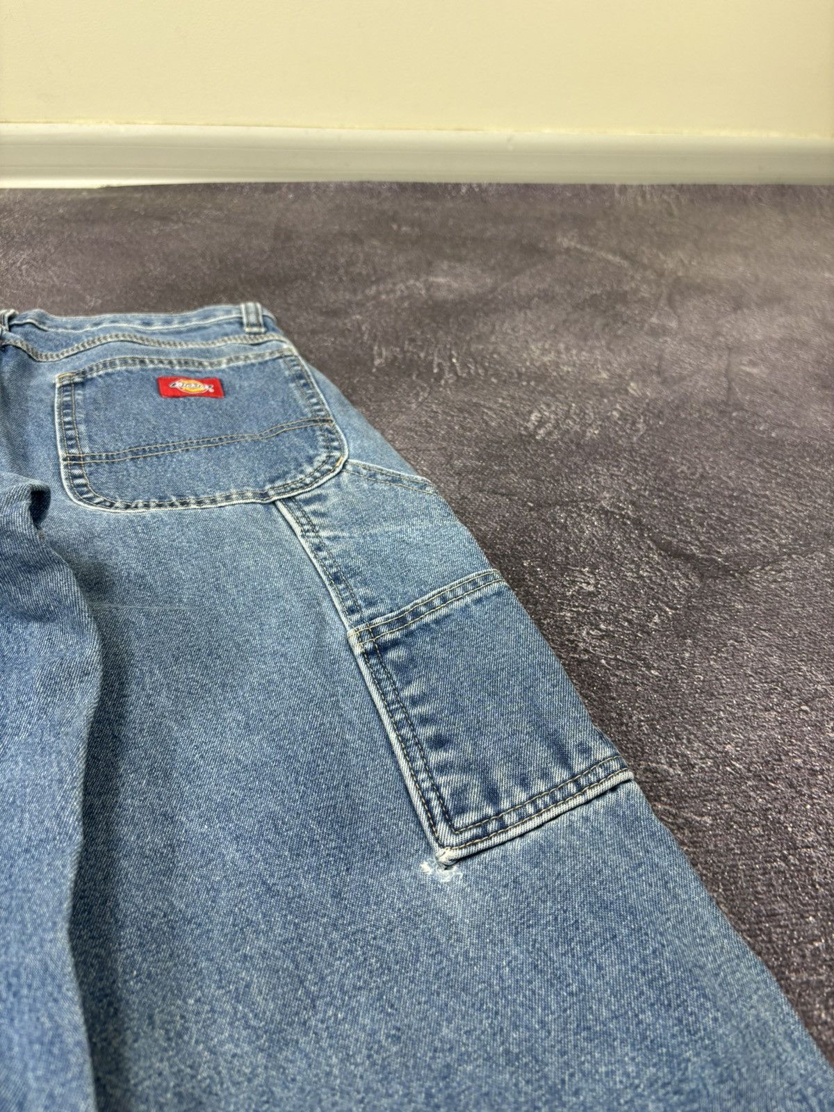 Dickies Vintage Dickies Straight Fit Hype Blue Denim Jeans Size US 30 / EU 46 - 7 Thumbnail