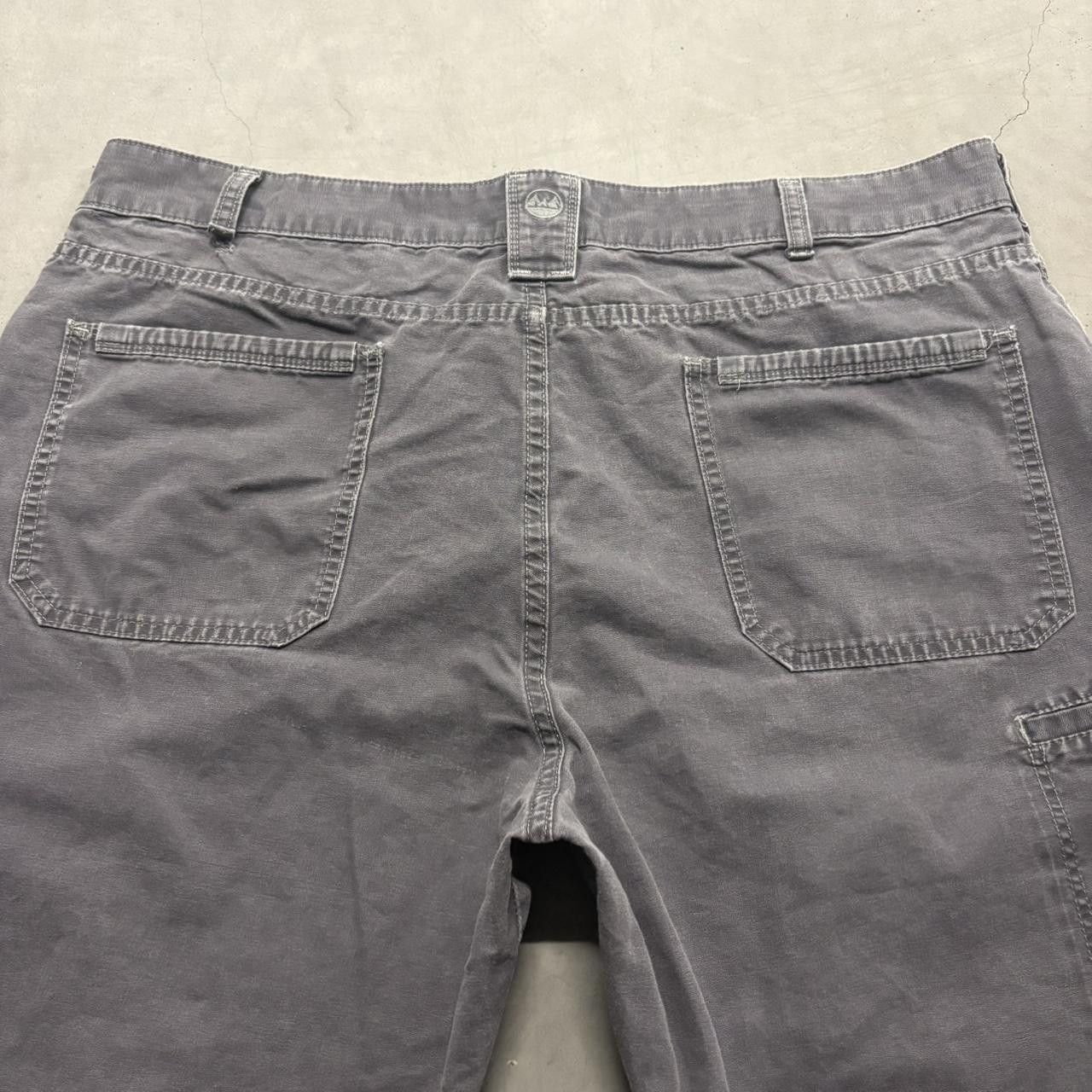 Vintage Crazy Vintage Y2K/2000s Super Baggy Grey Workwear Style Streetwear Pants! Size US 38 / EU 54 - 7 Thumbnail
