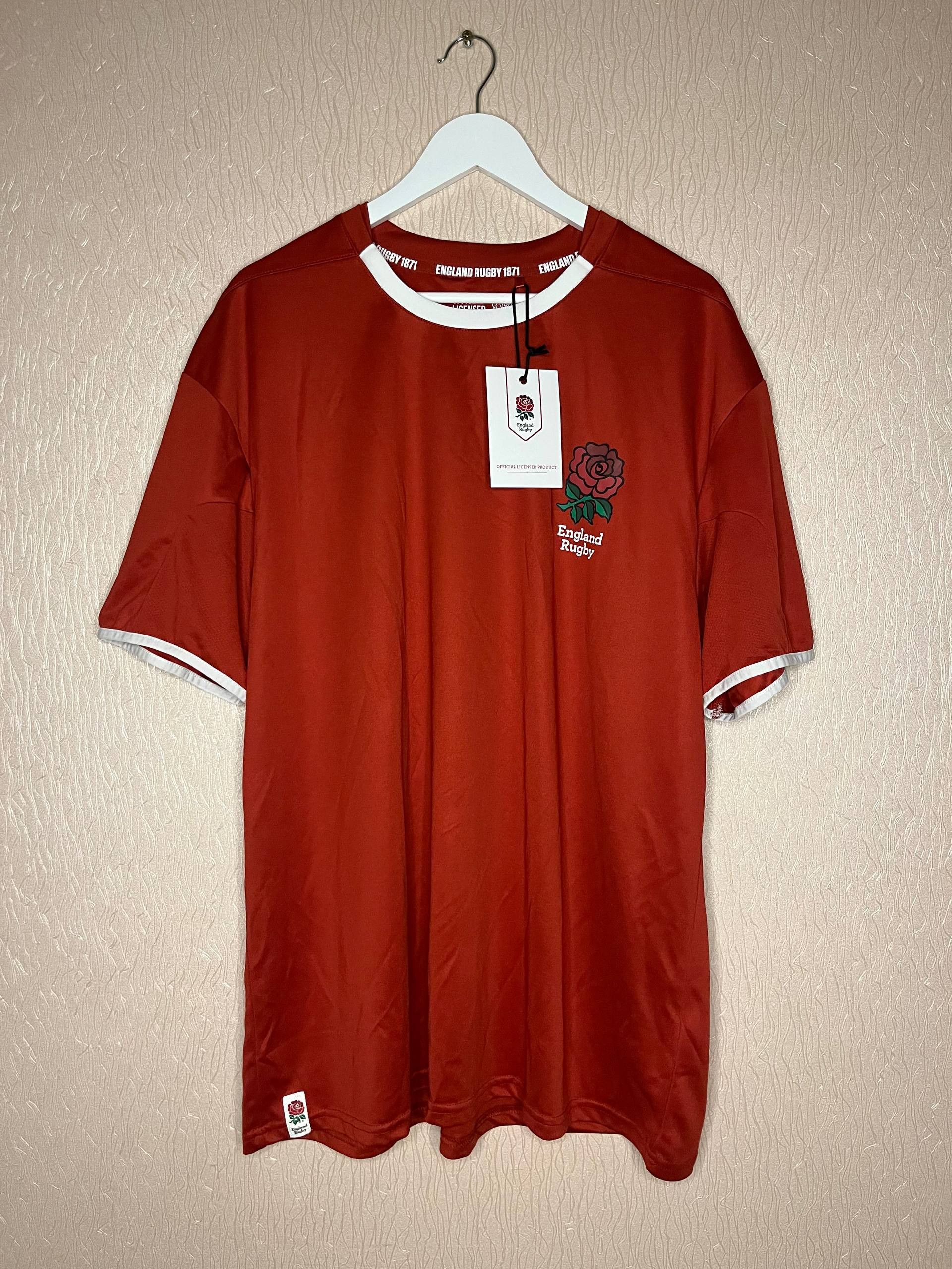 Other ENGLAND RUGBY TEAM PRO TRAINING JERSEY TEE Size US XXL / EU 58 / 5 - 1 Thumbnail