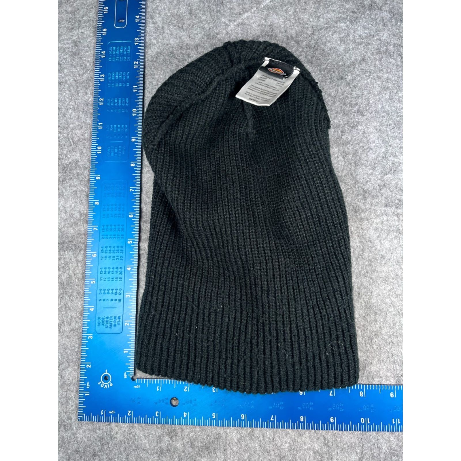 Dickies Dickies Beanie Adult One Size Black Knit 100% Acrylic Workwear Hat Men Winter Ski Woolless Knit Beanie Size ONE SIZE - 6 Thumbnail