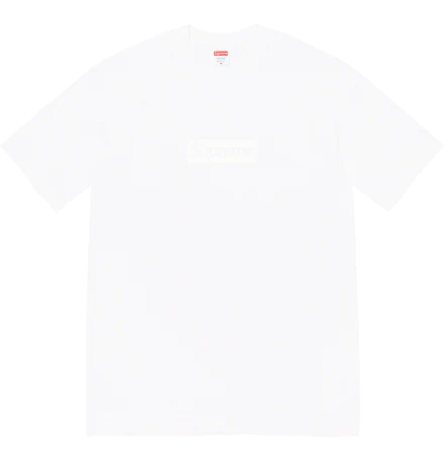 Supreme Supreme Tonal Box Logo Tee, White (XL) | Grailed 