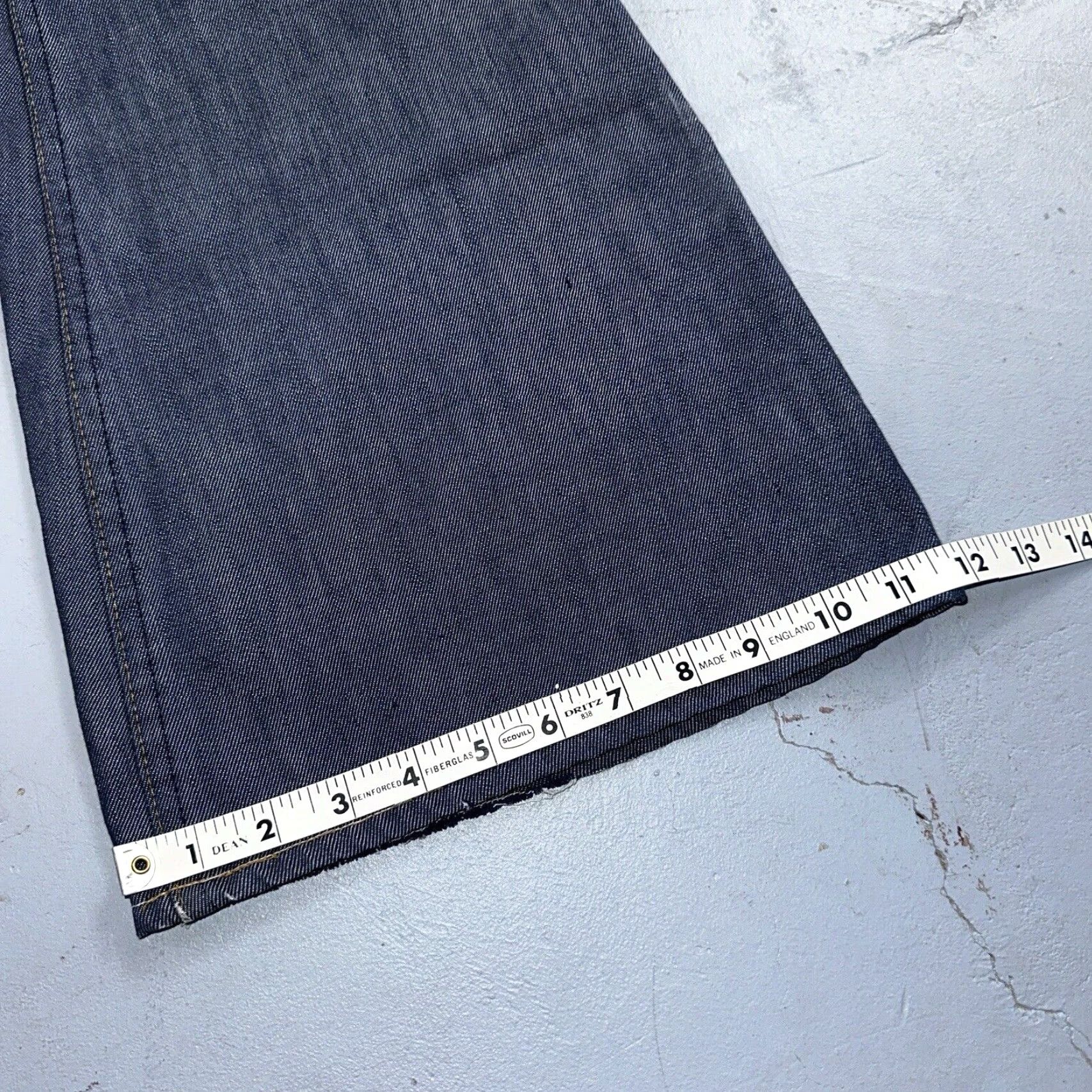 Levi's VINTAGE Levi's 684 Orange Tab Jeans Bell Bottom Dark Wash 29x32 Men Size US 29 - 5 Thumbnail