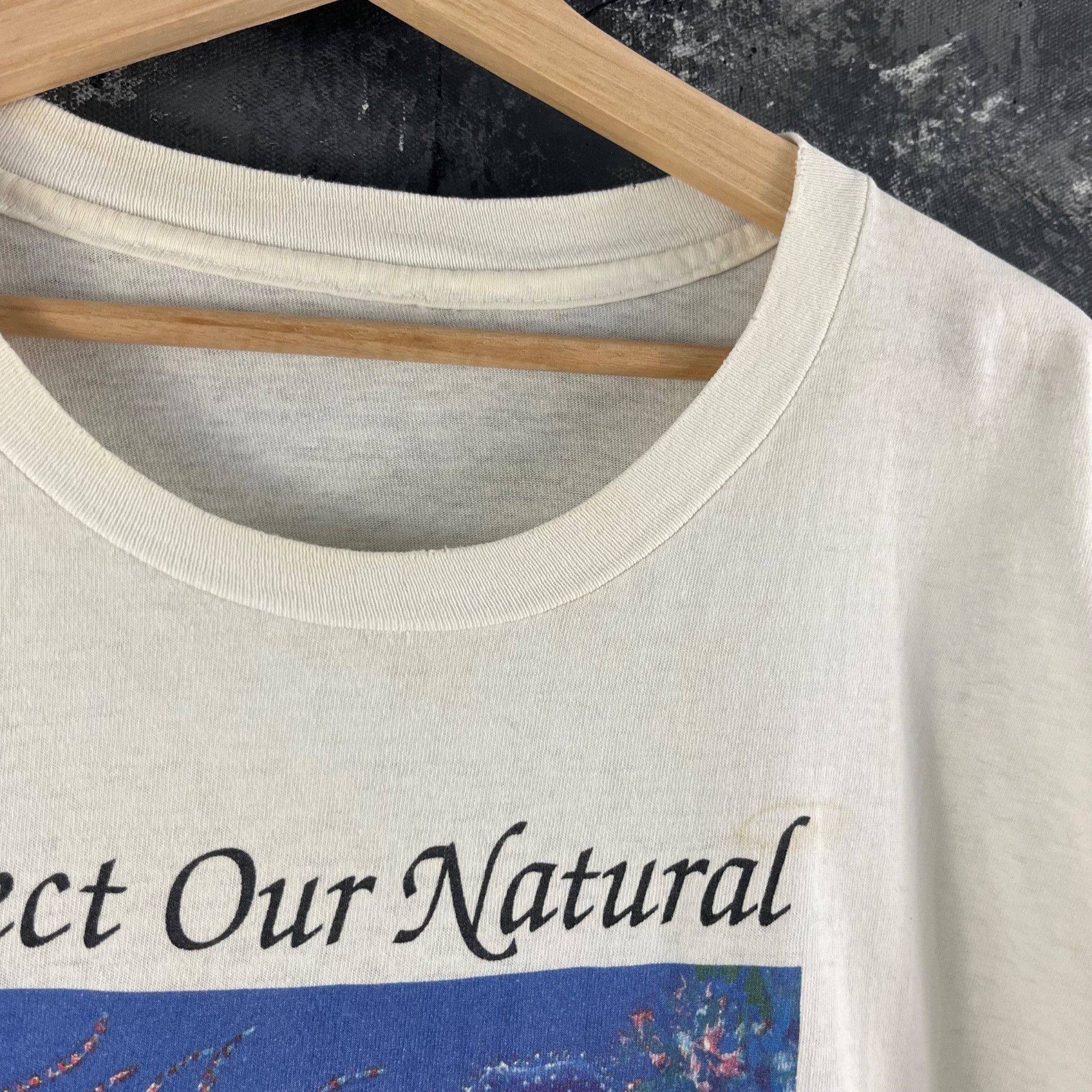Vintage Vintage 1990 Earh Nature shirt Size US XL / EU 56 / 4 - 3 Thumbnail