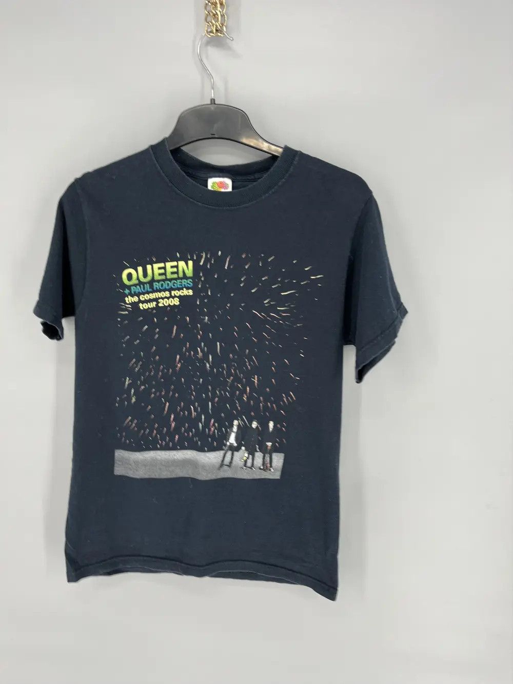 Band Tees × Vintage Vintage Queen + Paul Rodgers the cosmos rocks tee 2008 Size US S / EU 44-46 / 1 - 3 Thumbnail