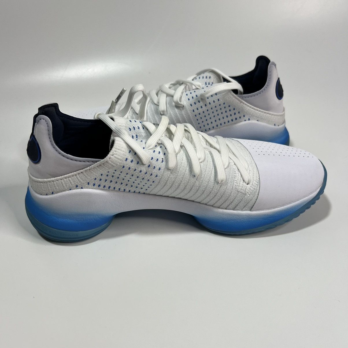 Rare 2017 Under Armour Curry Low PE White Blue SAMPLE