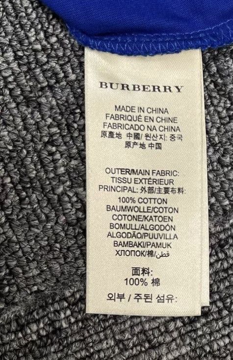 Burberry Burberry Equestrian Knight Embroidered Short Sleeve T-shirt Size US L / EU 52-54 / 3 - 5 Thumbnail