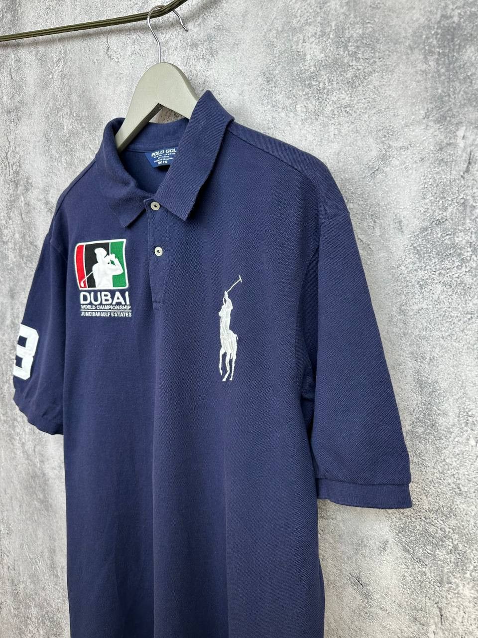 Polo Ralph Lauren Polo Ralph Lauren "Dubai" Golf Polo Shirt Navy Vintage Size US XL / EU 56 / 4 - 5 Thumbnail