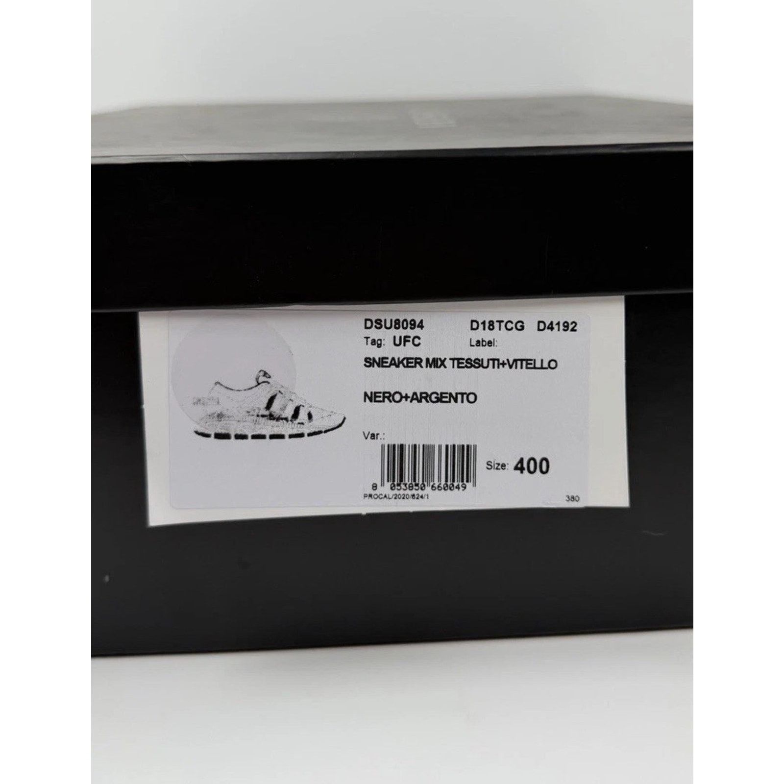 Versace Size 40EU/7US - Versace Trigreca Black Sneakers Size US 7 / EU 40 - 10 Thumbnail