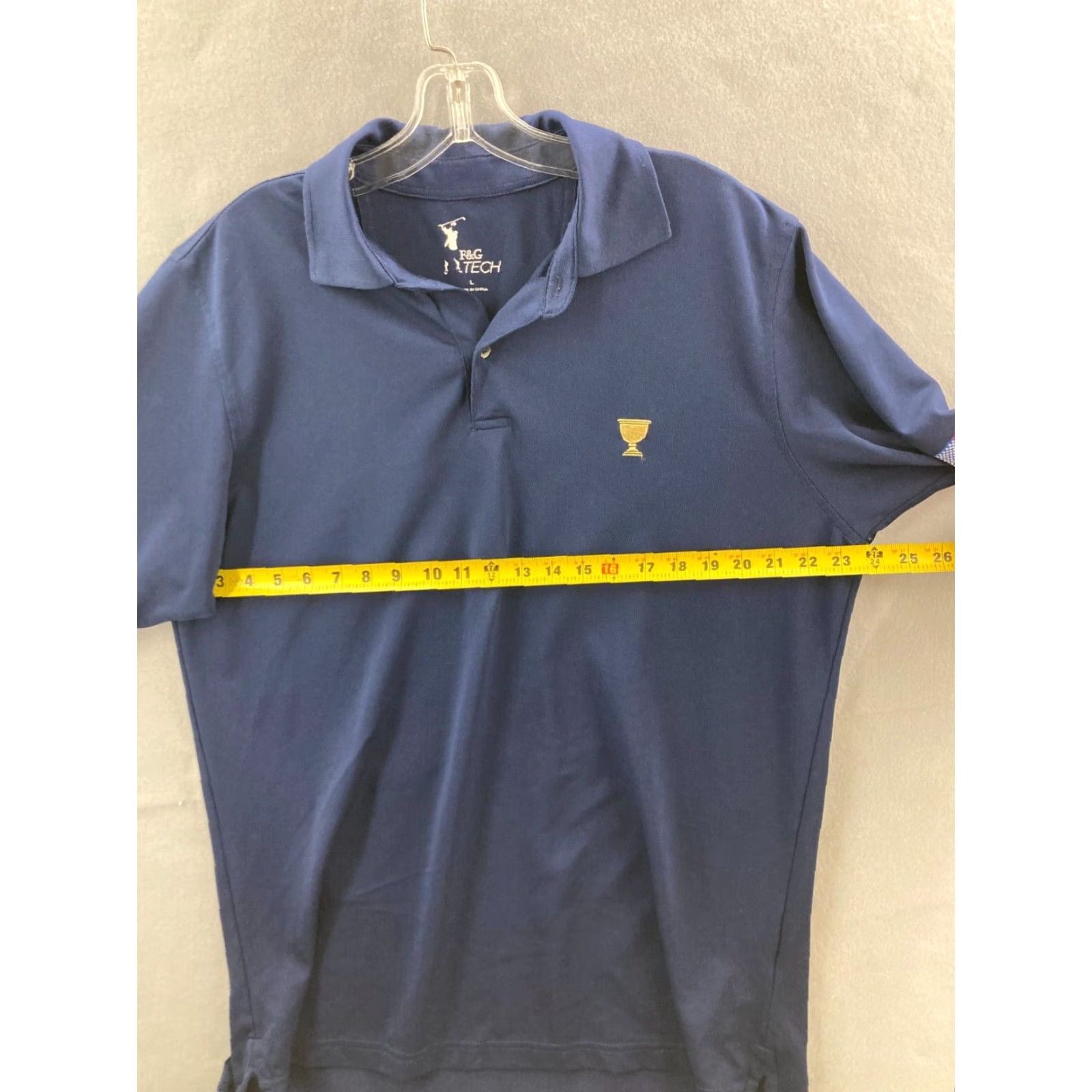 Vintage Tech Polo Shirt Mens Large Short Sleeve Golfing Embroidered Pink Size US L / EU 52-54 / 3 - 2 Thumbnail