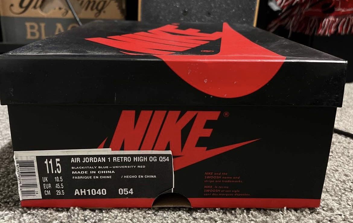 Jordan Brand Air Jordan 1 Retro High OG ‘Quai 54’ Size US 11.5 / EU 44-45 - 7 Thumbnail