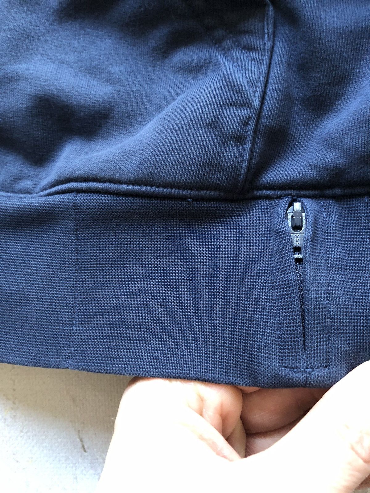 Lacoste × Supreme rare streetwear Supreme Lacoste Hooded Sweatshirt navy Size US M / EU 48-50 / 2 - 6 Thumbnail