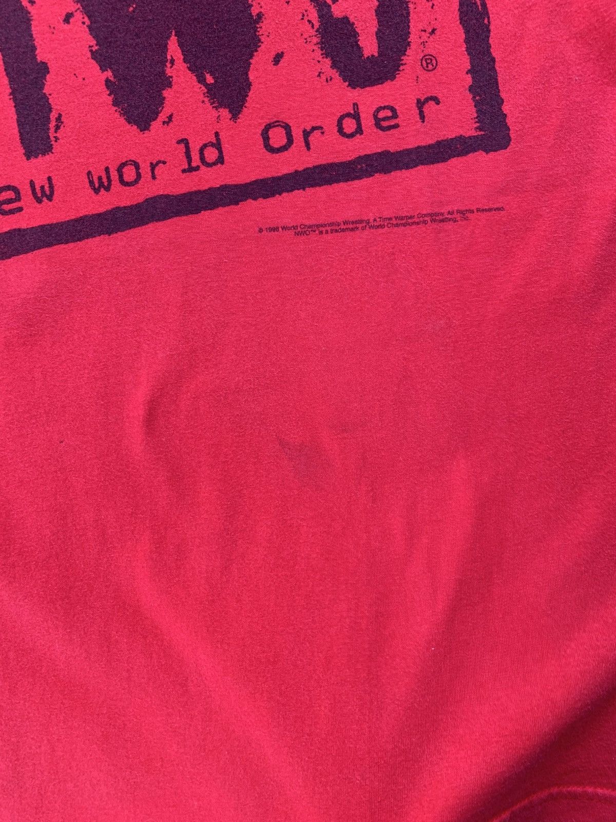 WCW/nWo Vintage 1998 WCW/NWO New World Order Rare Tshirt Size US M / EU 48-50 / 2 - 7 Thumbnail