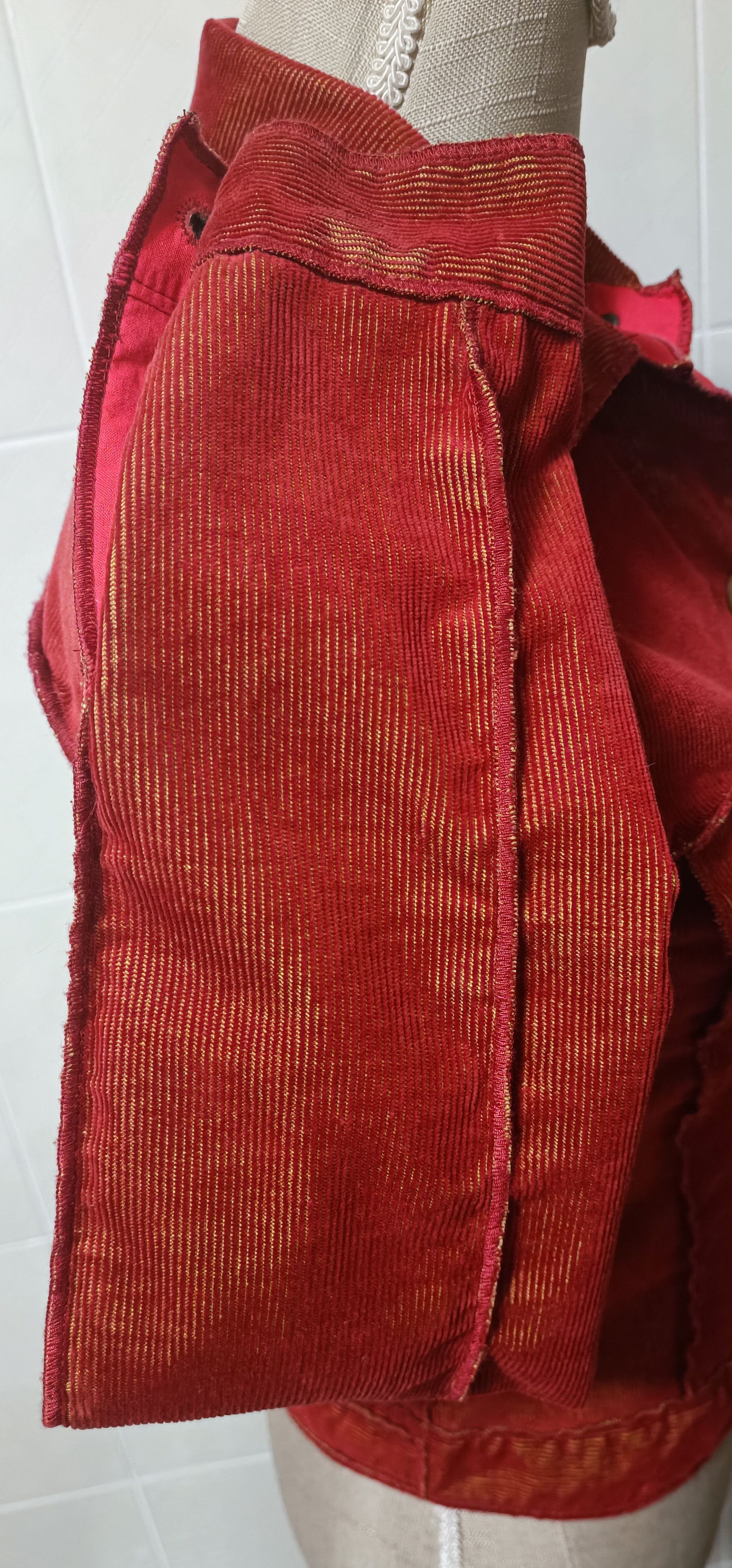 Jean Paul Gaultier 90's - Lightweight fine corduroy jacket Size S / US 4 / IT 40 - 17 Thumbnail