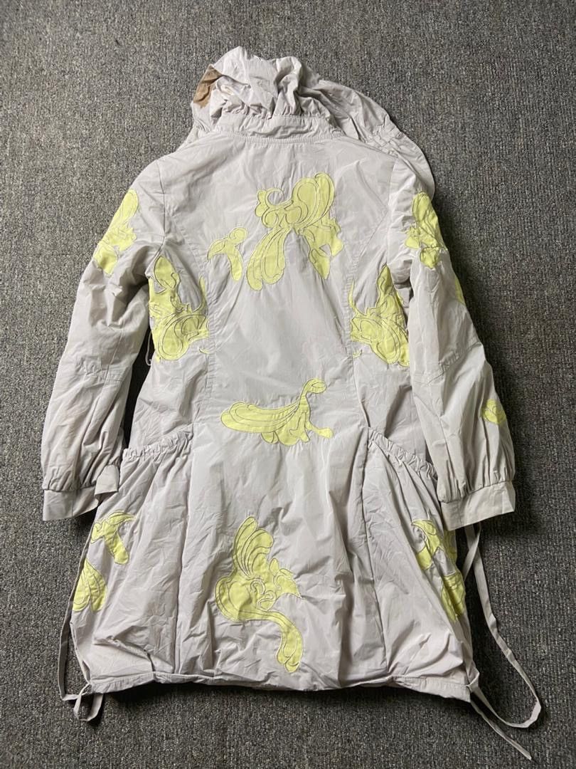 Max Mara MaxMara Italy Lightweight Polyester Floral Jacket (185) Size XS / US 0-2 / IT 36-38 - 2 Thumbnail