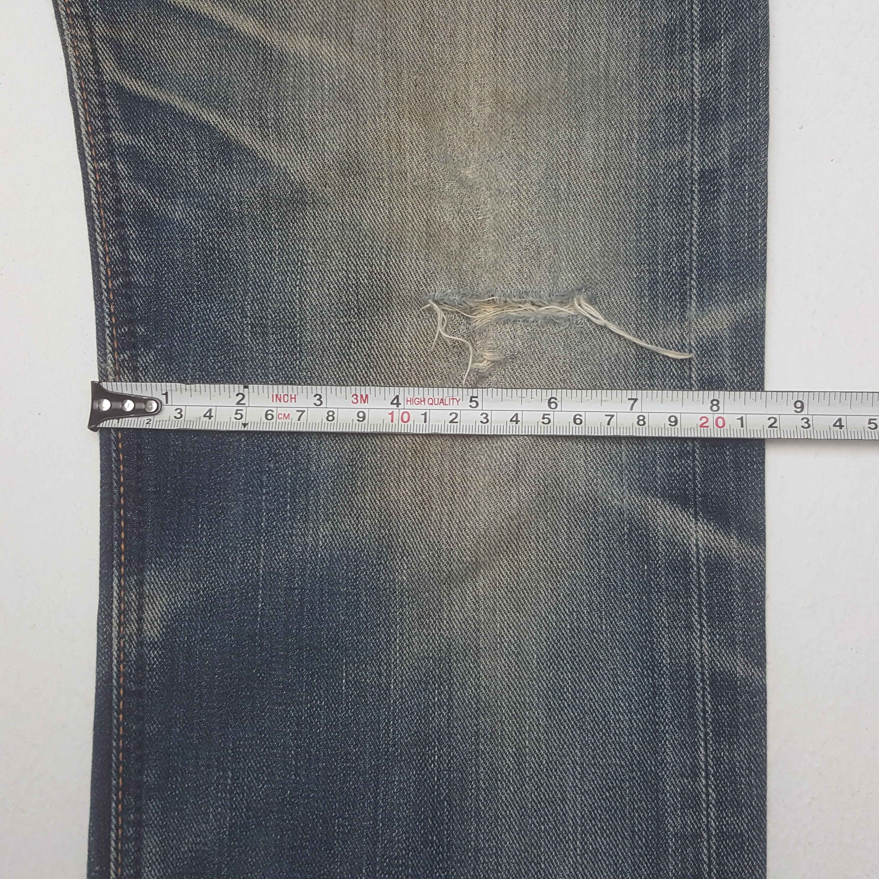 Lee Vintage Lee American Grunge Fading Style Denim Jeans Size US 31 - 12 Thumbnail