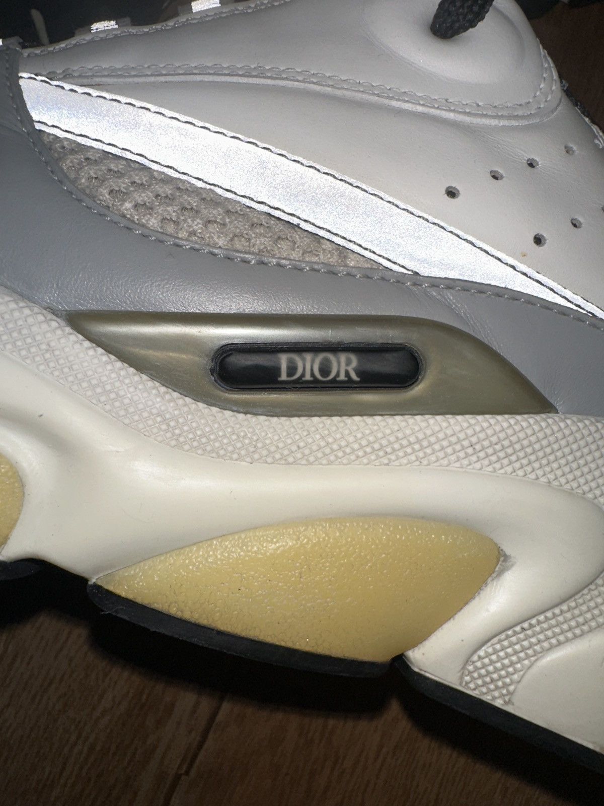 Dior Dior Sneakers B22 Grey/Orange Size US 8.5 / EU 41-42 - 16 Thumbnail