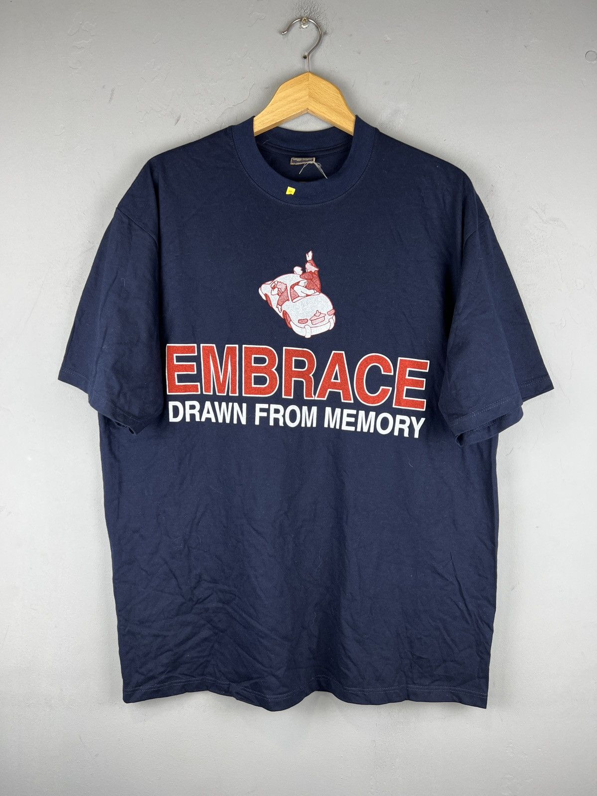 Band Tees 💥RARE💥 EMBRACE 2000 Drawn From Memory Album Tee Size US XL / EU 56 / 4 - 2 Thumbnail