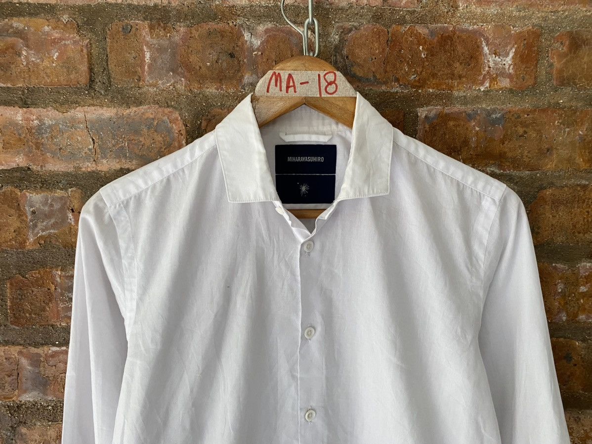 Maison MIHARA YASUHIRO 2000s white casual shirt Size US S / EU 44-46 / 1 - 3 Thumbnail