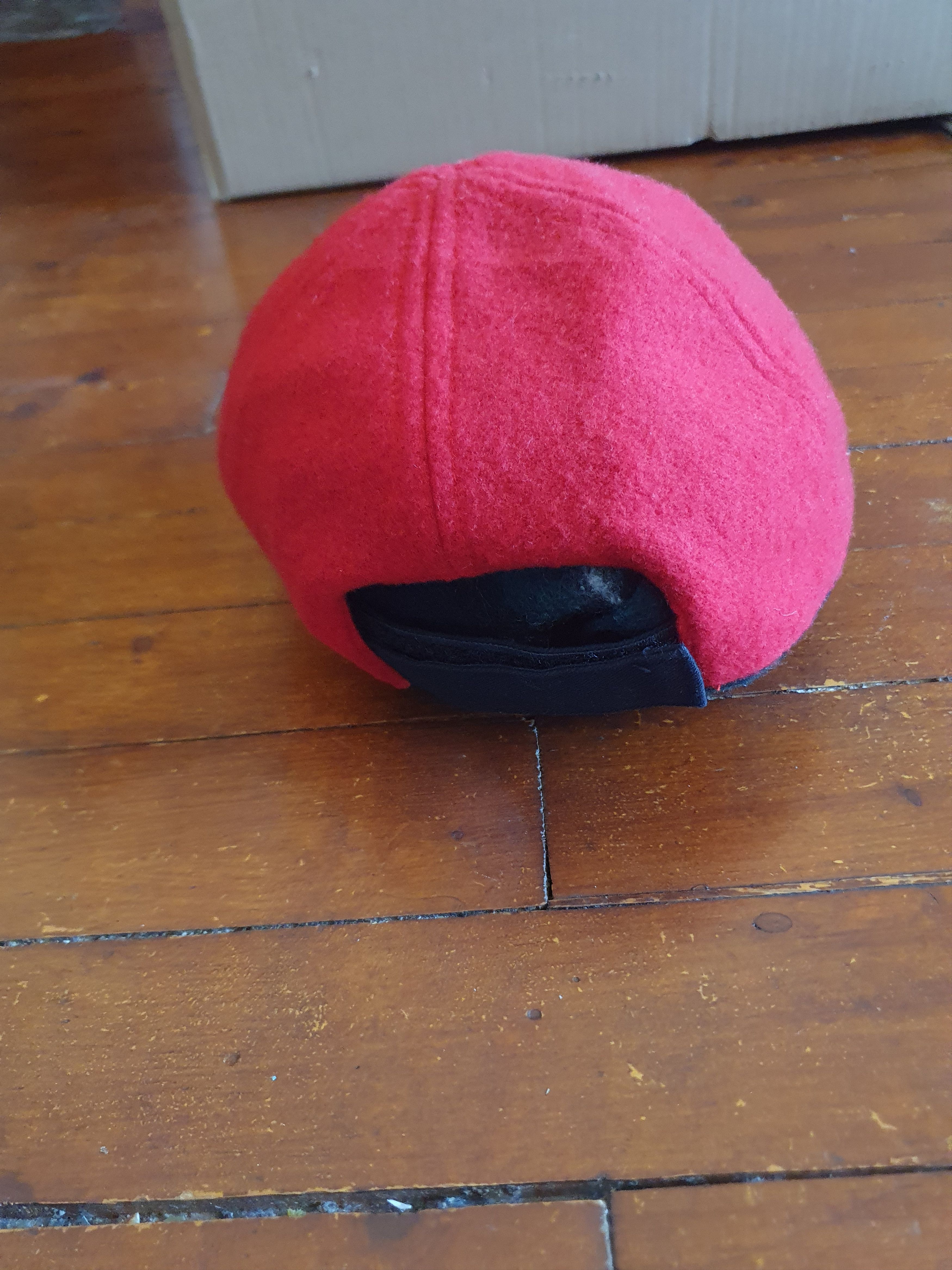 Mercedes-Benz × Vintage Mercedes Benz Vtg Reversible Racing Fleece Strapback Hat Cap Size ONE SIZE - 11 Thumbnail