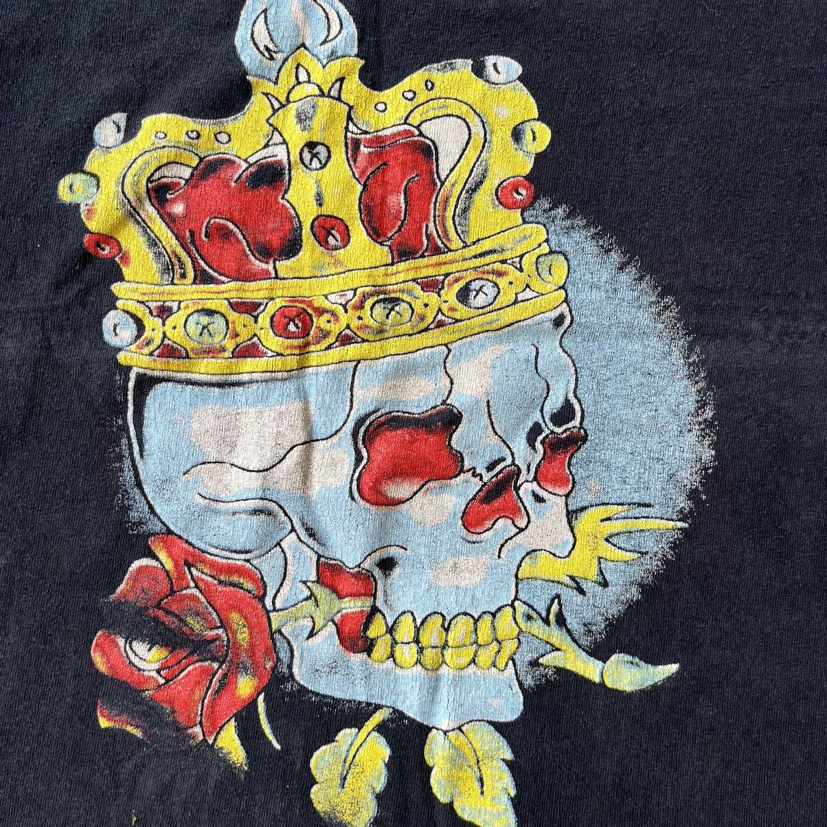 Christian Audigier × Ed Hardy Vintage Y2k Ed Hardy By Christian Audigier Skull Size US S / EU 44-46 / 1 - 7 Thumbnail