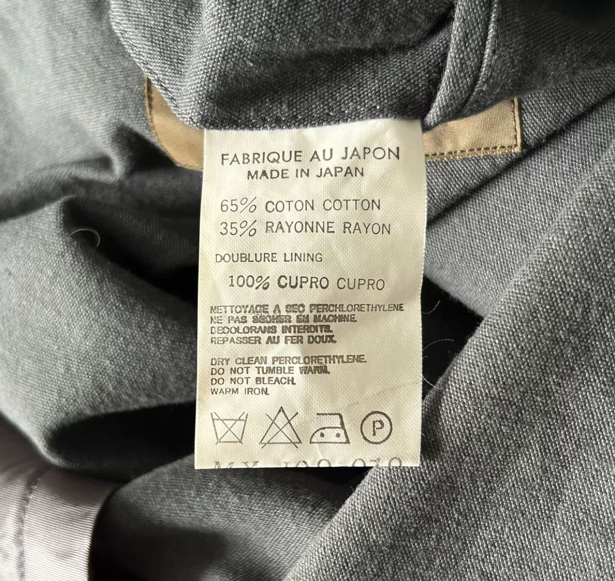 Yohji Yamamoto Yohji Yamamoto 00s Haze Blue Long Suit 2412-Nextarrow Size 42S - 6 Thumbnail