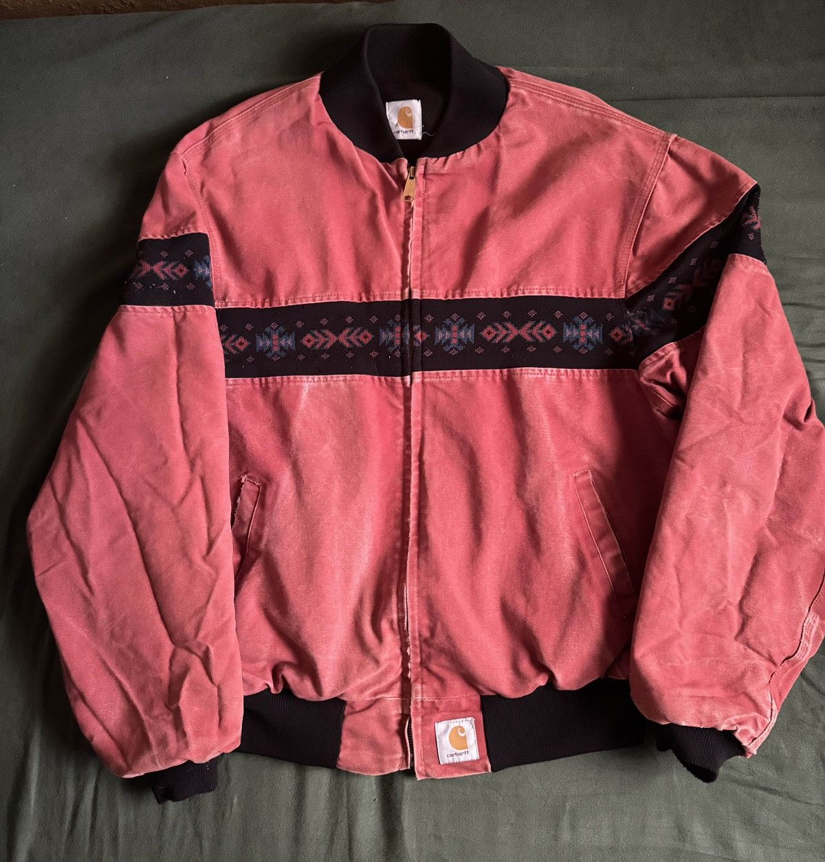 Carhartt Carhartt Santa fe Aztec jacket JR4056 Size US XL / EU 56 / 4 - 1 Thumbnail