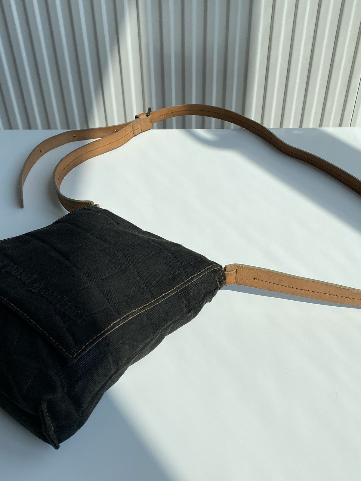 Jean Paul Gaultier × Vintage 90’s-00’s Jean Paul Gaultier Crocodile Texture Crossbody Bag Size ONE SIZE - 3 Thumbnail