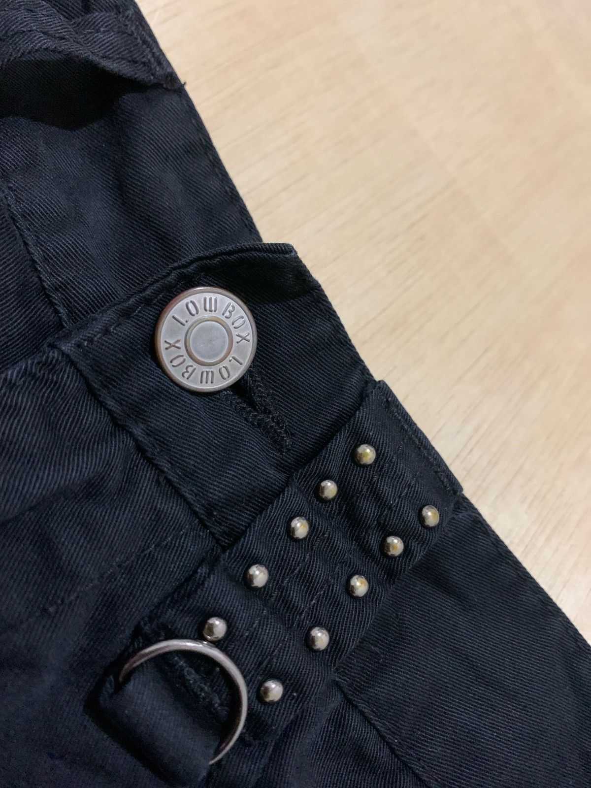 Japanese Brand × LOWBOX × Le Grande Bleu (L.G.B.) Lowbox Cell Pocket Pants Lgb Punk style Size US 30 / EU 46 - 9 Thumbnail