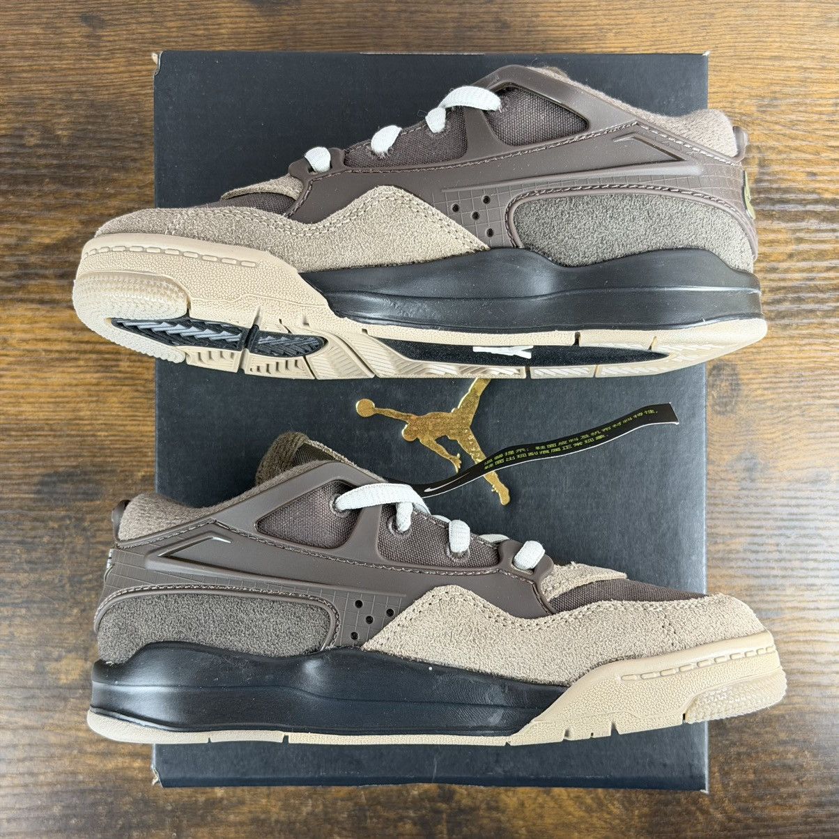 Jordan Brand NEW Jordan 4 RM Ironstone Sz 12C Preschool FQ7936-022 Youth Size US 12 / EU 45 - 4 Thumbnail