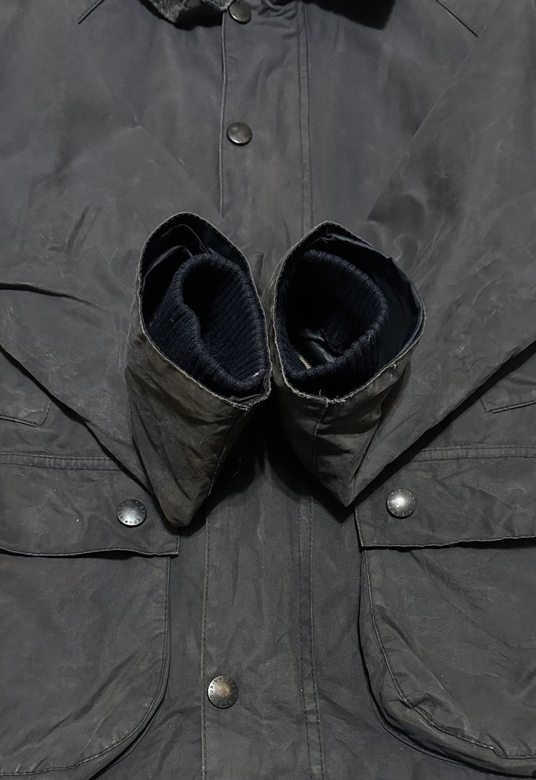 Barbour Trashed Vintage Barbour SL BEDALE jacket Sunfaded Size US M / EU 48-50 / 2 - 5 Thumbnail