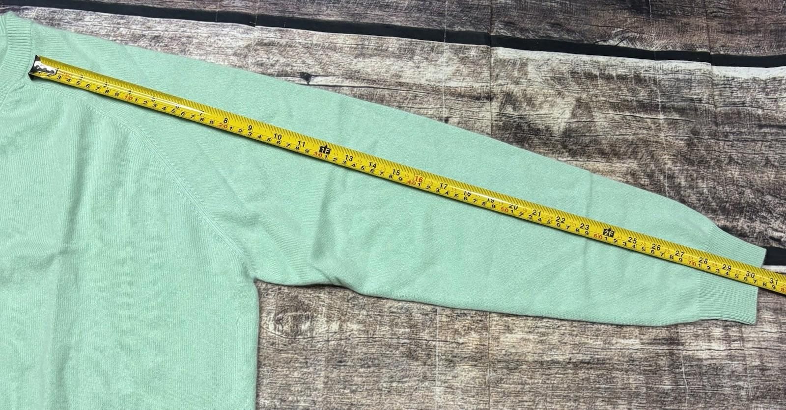 Other Southampton Cashmere Sweater Mens XL Mint Green NEW Size US XL / EU 56 / 4 - 12 Thumbnail