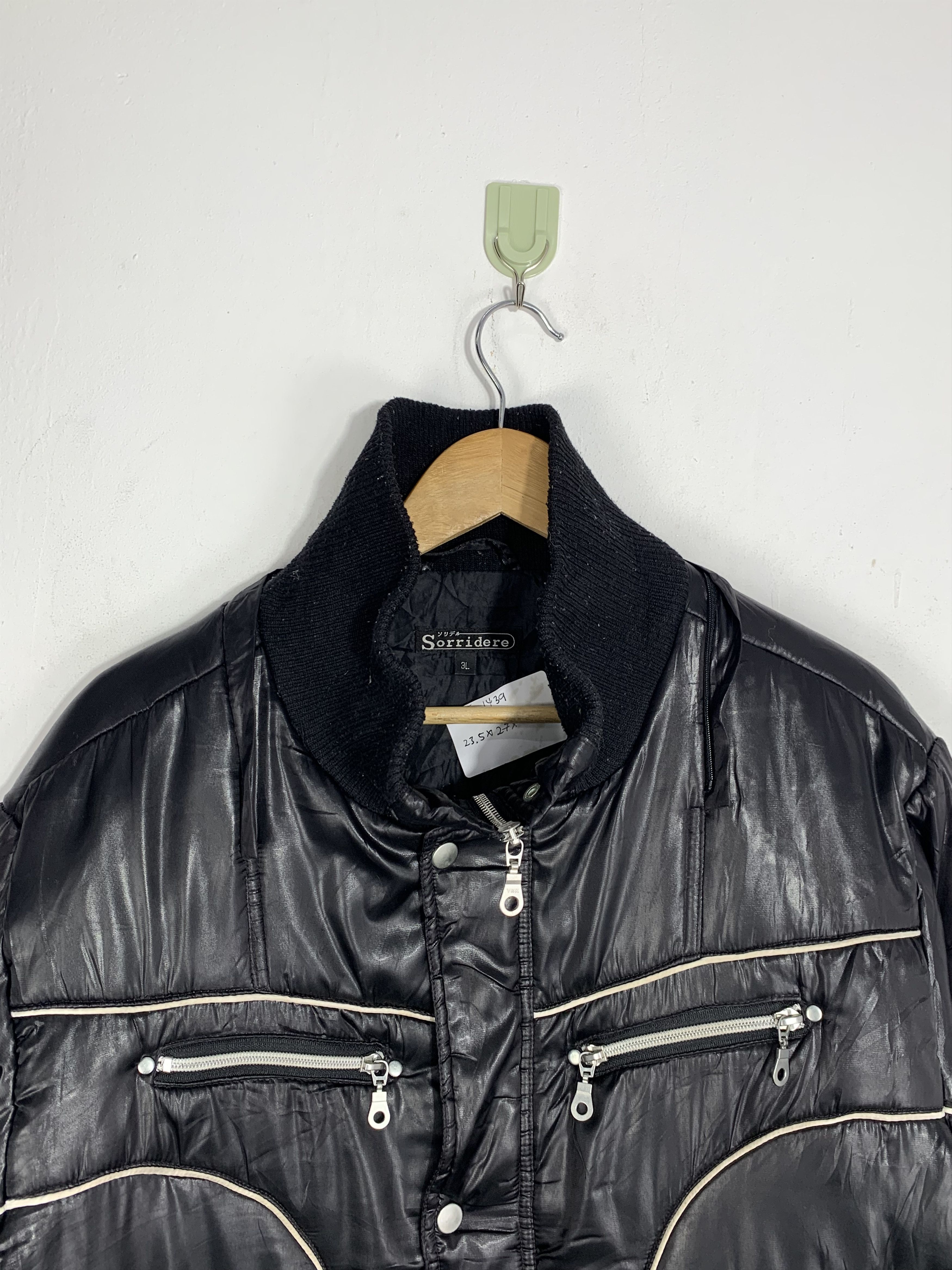 Seditionaries Vintage Sorridere Puffer Jacket Punk Style Jacket J1439 Size US XXL / EU 58 / 5 - 4 Thumbnail