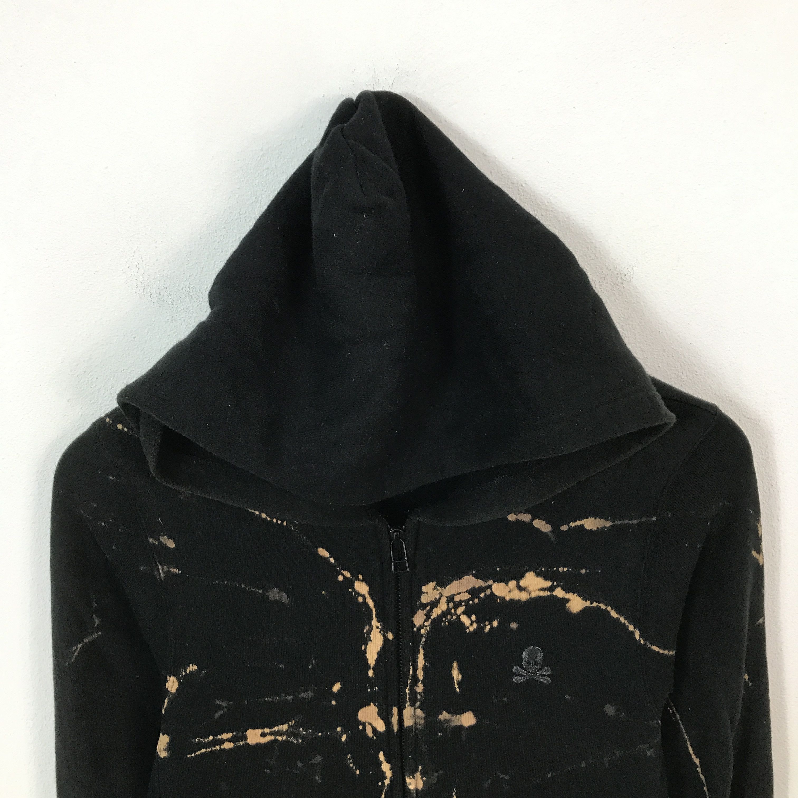 Roen gothic style roen Japan Acid Wash style skull hoodies jacket Size US XS / EU 42 / 0 - 3 Thumbnail