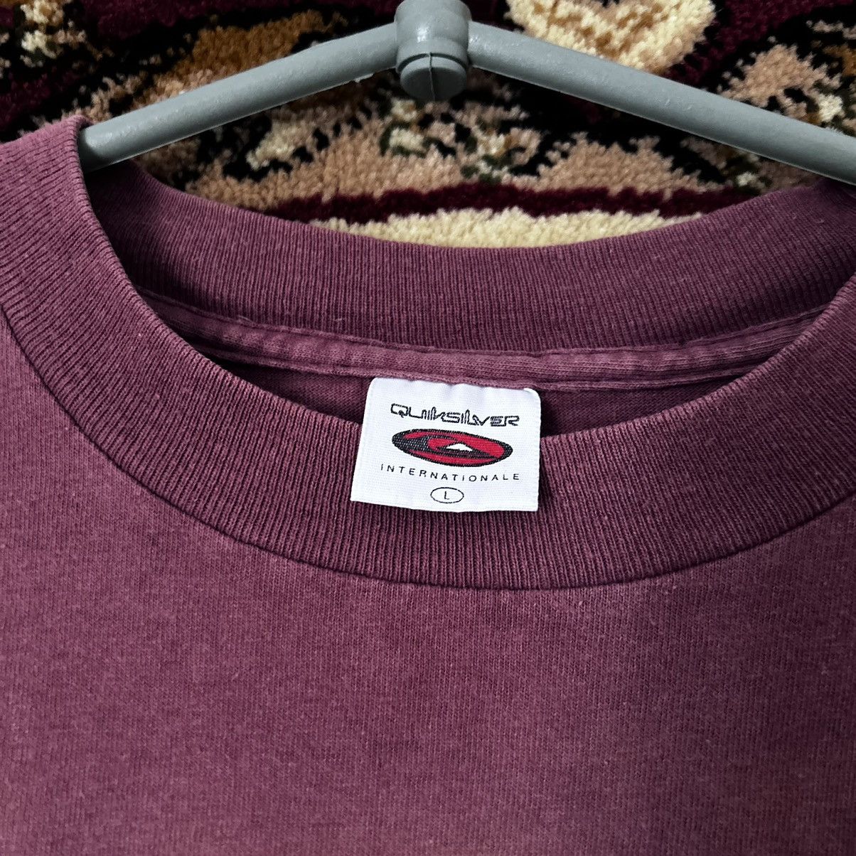 Quicksilver Grail Vintage Single Stitch Sun Faded Quiksilver Graphic Tee Size US L / EU 52-54 / 3 - 12 Thumbnail